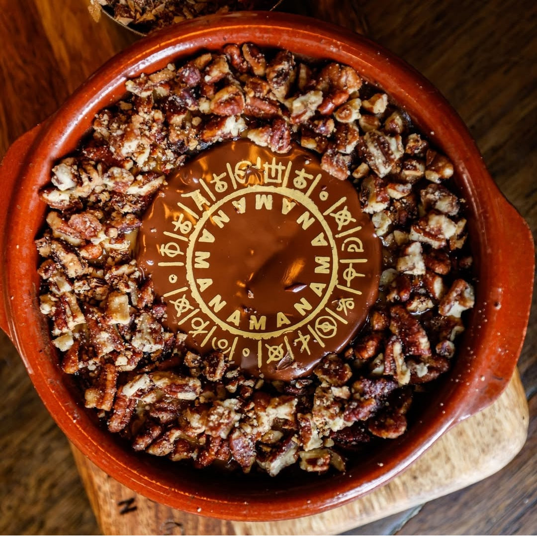 MANA KUWAIT PRINTED CHOCOLATE MADE WITH CHOCOLATE TRANSFER SHEET FOR PLEXIGLASS 